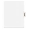 AVE11910 - Preprinted Legal Exhibit Side Tab Index Dividers, Avery Style, 25-Tab, Table Of Contents, 11 x 8.5, White, 25/Pack