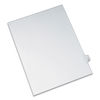 AVE82219 - Preprinted Legal Exhibit Side Tab Index Dividers, Allstate Style, 10-Tab, 21, 11 x 8.5, White, 25/Pack