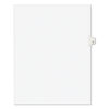 AVE11919 - Preprinted Legal Exhibit Side Tab Index Dividers, Avery Style, 10-Tab, 9, 11 x 8.5, White, 25/Pack