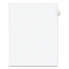 AVE11913 - Preprinted Legal Exhibit Side Tab Index Dividers, Avery Style, 10-Tab, 3, 11 x 8.5, White, 25/Pack