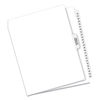 AVE11372 - Preprinted Legal Exhibit Side Tab Index Dividers, Avery Style, 26-Tab, 26 to 50, 11 x 8.5, White, 1 Set