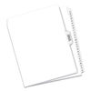 AVE11374 - Preprinted Legal Exhibit Side Tab Index Dividers, Avery Style, 27-Tab, A to Z, 11 x 8.5, White, 1 Set