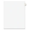 AVE11912 - Preprinted Legal Exhibit Side Tab Index Dividers, Avery Style, 10-Tab, 2, 11 x 8.5, White, 25/Pack