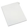 AVE82200 - Preprinted Legal Exhibit Side Tab Index Dividers, Allstate Style, 10-Tab, 2, 11 x 8.5, White, 25/Pack