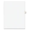 AVE11920 - Preprinted Legal Exhibit Side Tab Index Dividers, Avery Style, 10-Tab, 10, 11 x 8.5, White, 25/Pack