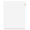 AVE01402 - Preprinted Legal Exhibit Side Tab Index Dividers, Avery Style, 26-Tab, B, 11 x 8.5, White, 25/Pack, (1402)