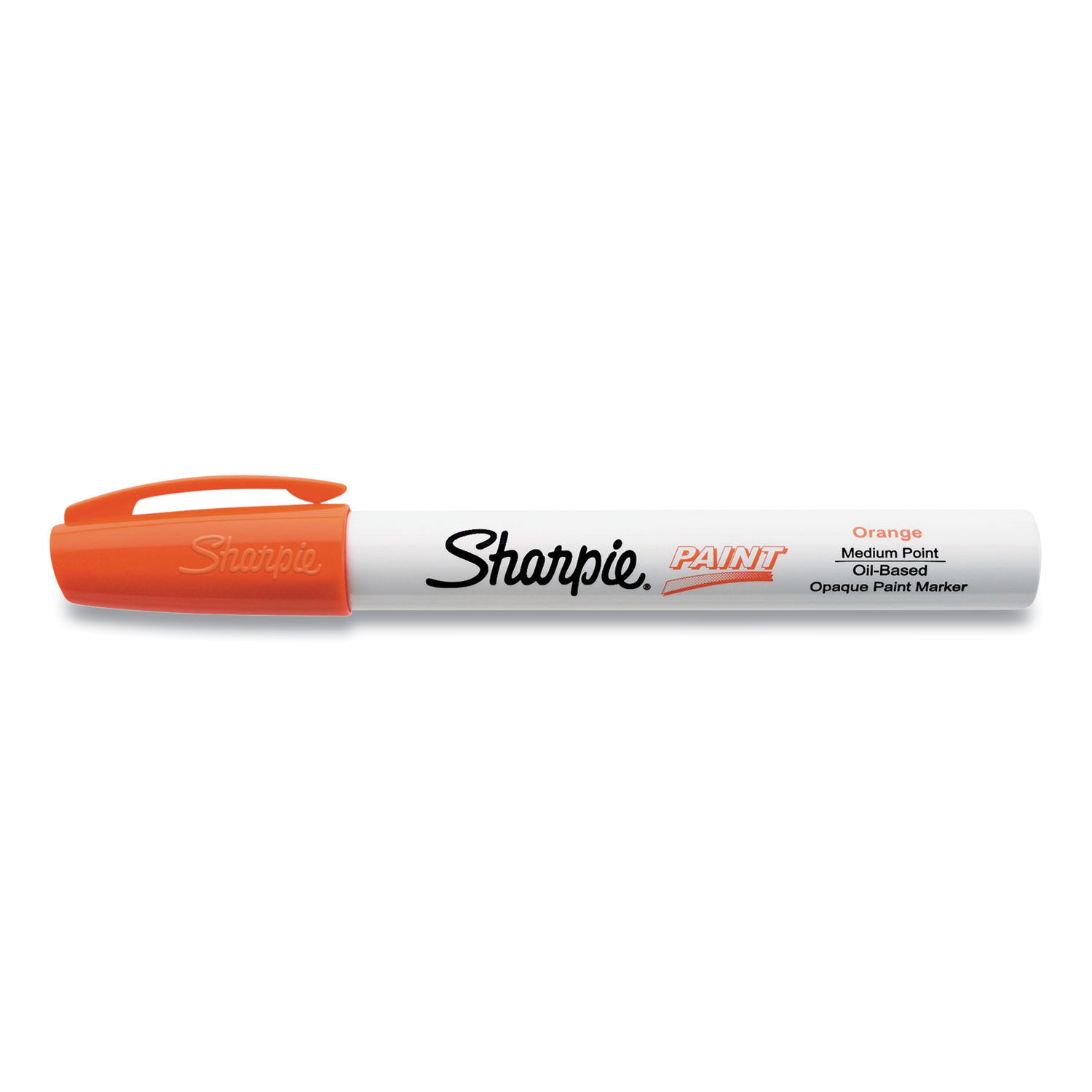 orange sharpie marker