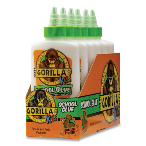 2 pack) Gorilla Glue 4oz Dries Clear Wood Glue Assembled Product