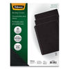 FEL52146 - Executive Leather-Like Presentation Cover, Black, 11.25 x 8.75, Unpunched, 50/Pack