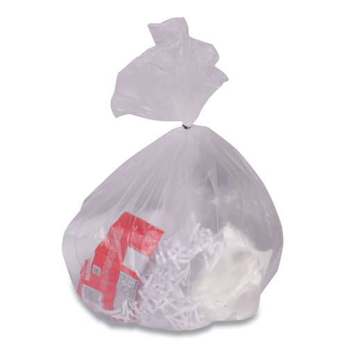 4 Gallon Industrial Trash Bag, 17 x 17, Low Density, 0.35 mil