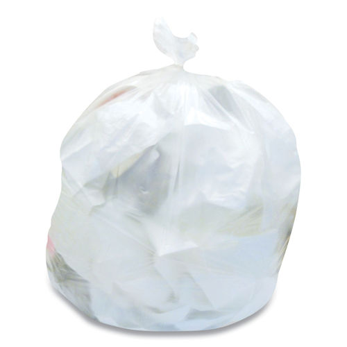 38 x 60 Clear Trash Bags (200 Bags) (14 Micron)