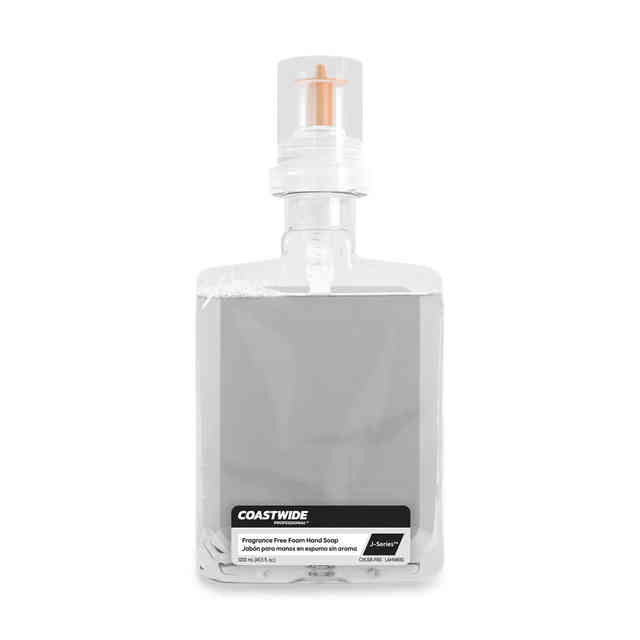 J-Series Foam Hand Soap, Fragrance-Free, 1,200 mL Refill, 2/Carton J-Series Foam Hand Soap, Fragrance-Free, 1,200 mL Refill, 2/Carton