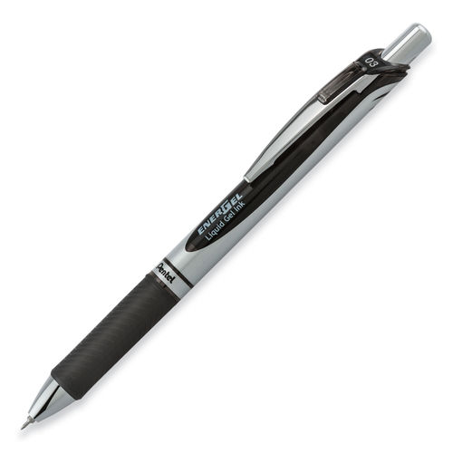 EnerGel RTX Gel Pen, Retractable, Extra-Fine 0.3 mm, Black Ink