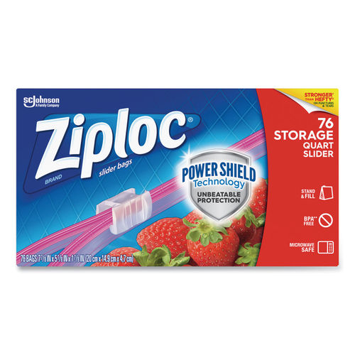 Ziploc 1-Gal. Slider Storage Bags, 120 pk.