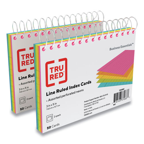 Look at Spiral Bound Index Cards
