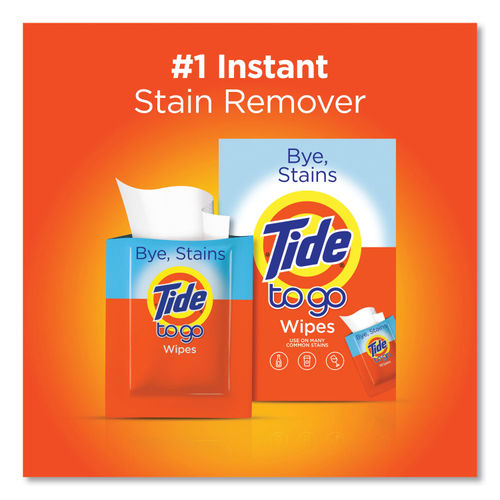 To Go Instant Stain Remover Wipes by Tide® PGC38150BX