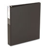 AVE04401 - Economy Non-View Binder with Round Rings, 3 Rings, 1.5" Capacity, 11 x 8.5, Black, (4401)