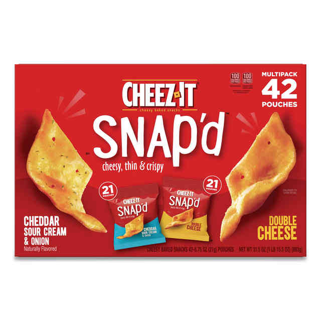 Snap'd Crackers Variety Pack by Cheez-It® KEB11500