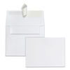 QUA10740 - Greeting Card/Invitation Envelope, A-2, Square Flap, Redi-Strip Adhesive Closure, 4.38 x 5.75, White, 100/Box