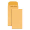 QUA50462 - Kraft Coin and Small Parts Envelope, #5, Square Flap, Gummed Closure, 2.88 x 5.25, Brown Kraft, 500/Box