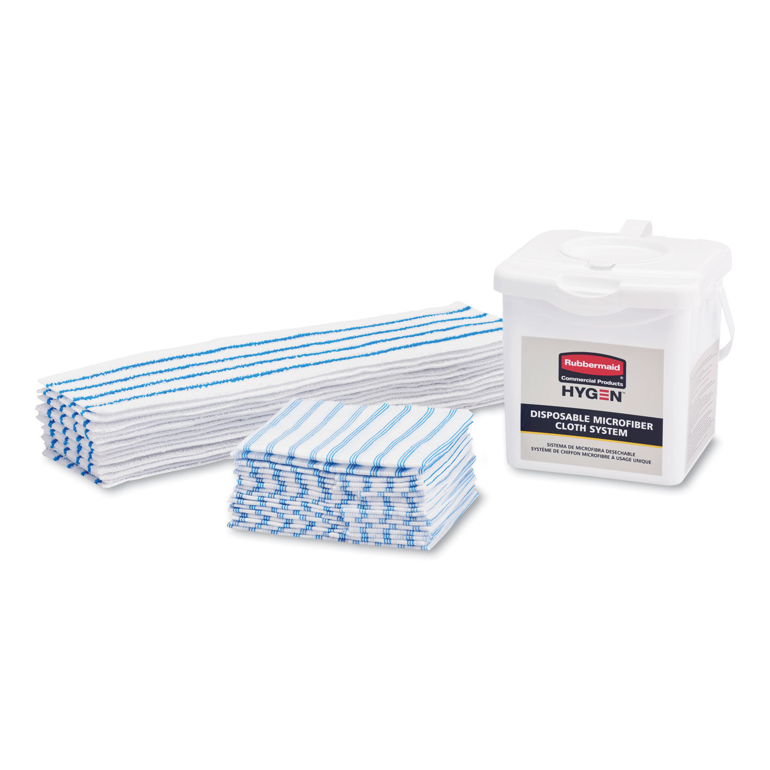 Rubbermaid® HYGEN™ Disposable Microfiber Mop Pad - 19 S-23382 - Uline