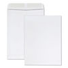 QUA41413 - Catalog Envelope, 28 lb Bond Weight Kraft, #10 1/2, Square Flap, Gummed Closure, 9 x 12, White, 100/Box