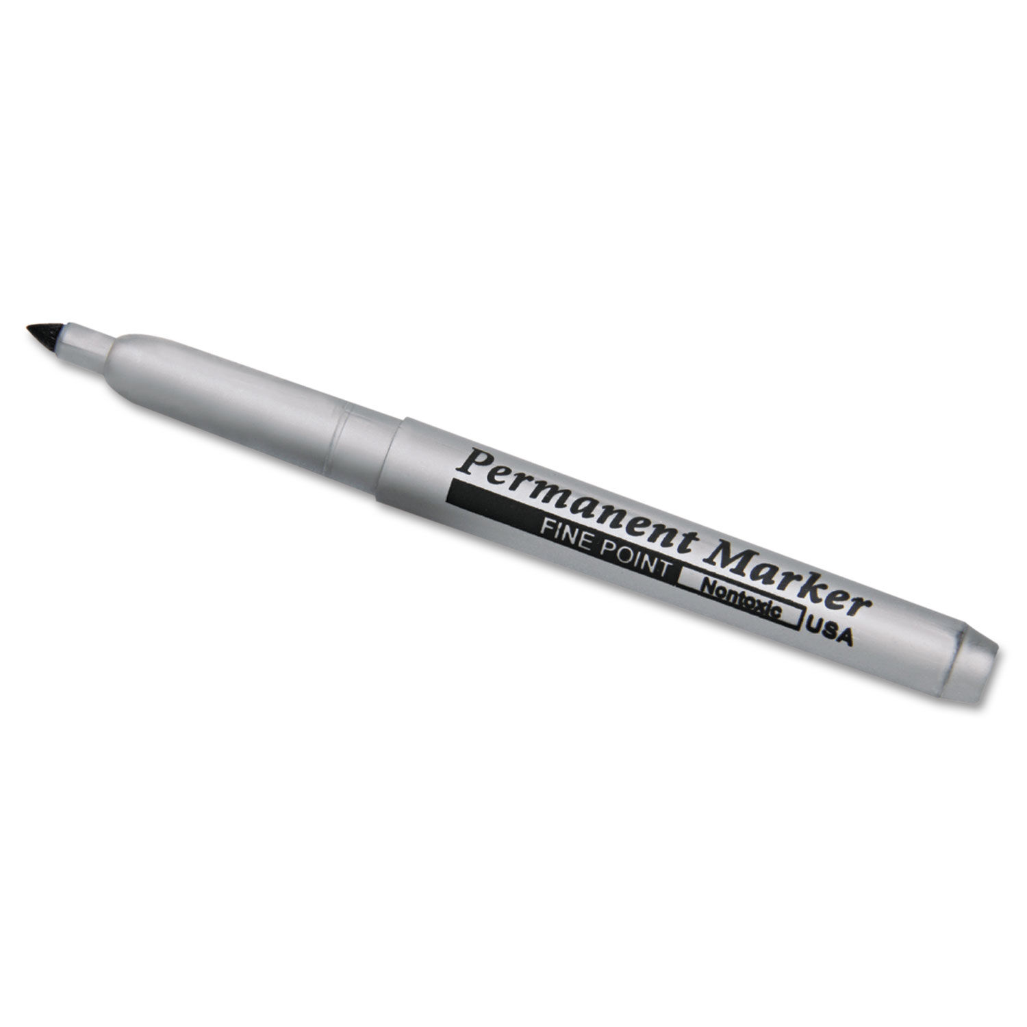 Permanent Marker - Fine Point , Black Ink, NSN 7520-00-043-3408