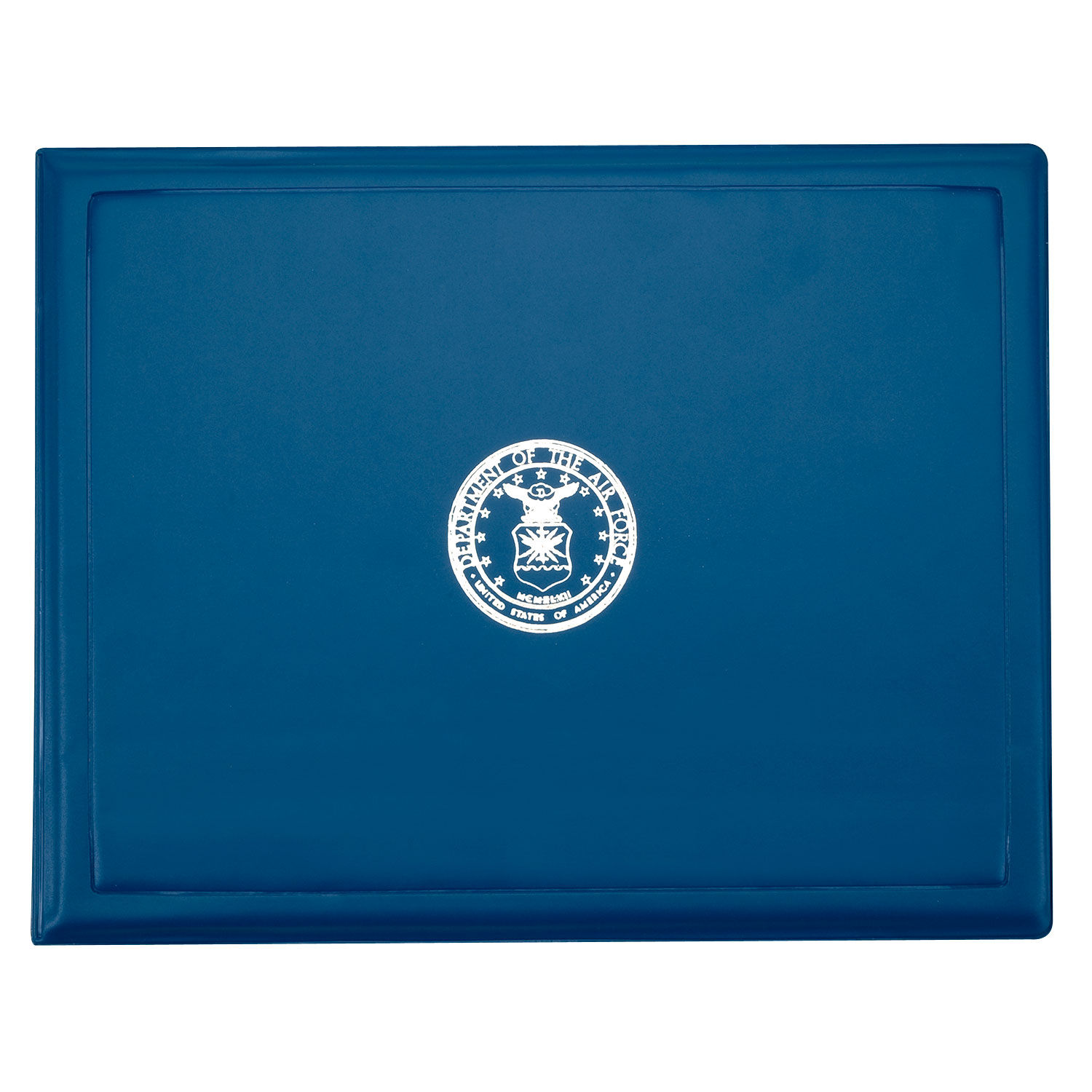 7510017013509 SKILCRAFT Awards Certificate Binder, 14.5 x 11.5, Navy Blue -  American Warehouse