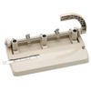 NSN1394101 - 7520001394101 SKILCRAFT Heavy-Duty Three-Hole Punch, 13/32" Holes, 28-Sheet, Beige