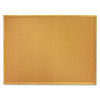 NSN2354161 - 7195012354161 SKILCRAFT Quartet Cork Board, 36 x 24, Tan Surface, Oak Wood Frame