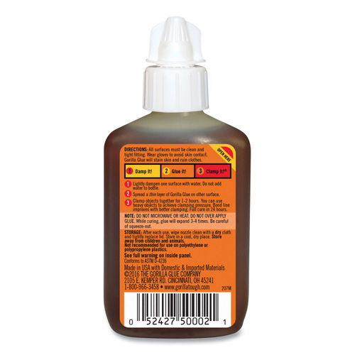 Original Formula Glue, 2 oz, Dries Light Brown Original Formula Glue, 2 oz, Dries Light Brown