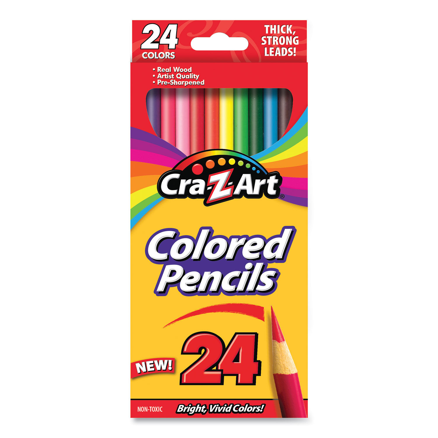 Cra-Z-Art Colored Pencils, 72 Count ,Assorted