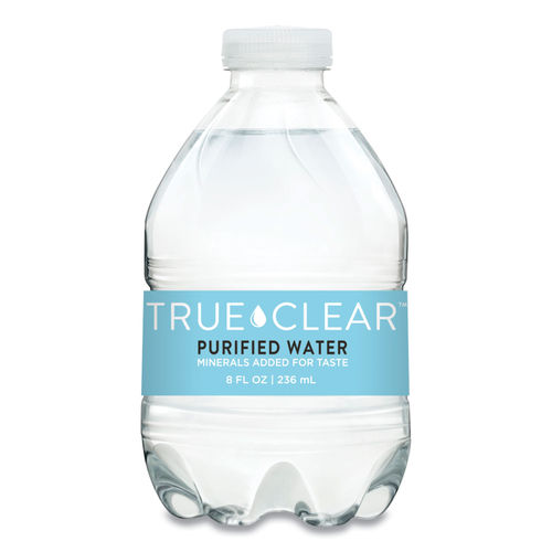 Purified Bottled Water by True Clear® TCL8OZ24PLT182