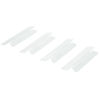 NSN3754510 - 7510013754510 SKILCRAFT Tabs for Hanging File Folders, 1/3-Cut, Clear, 3.5" Wide, 25/Pack