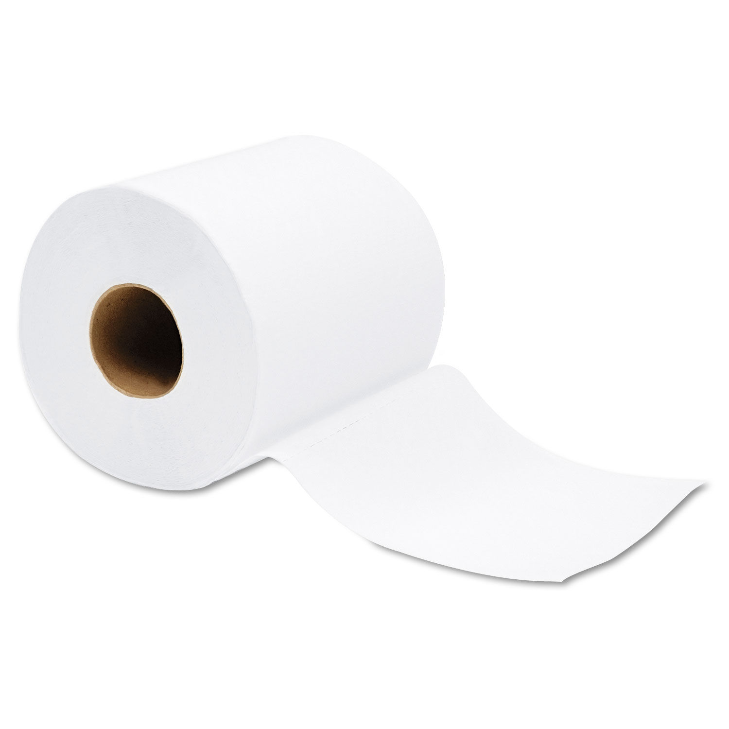 White Plain Toilet Tissue Paper Roll