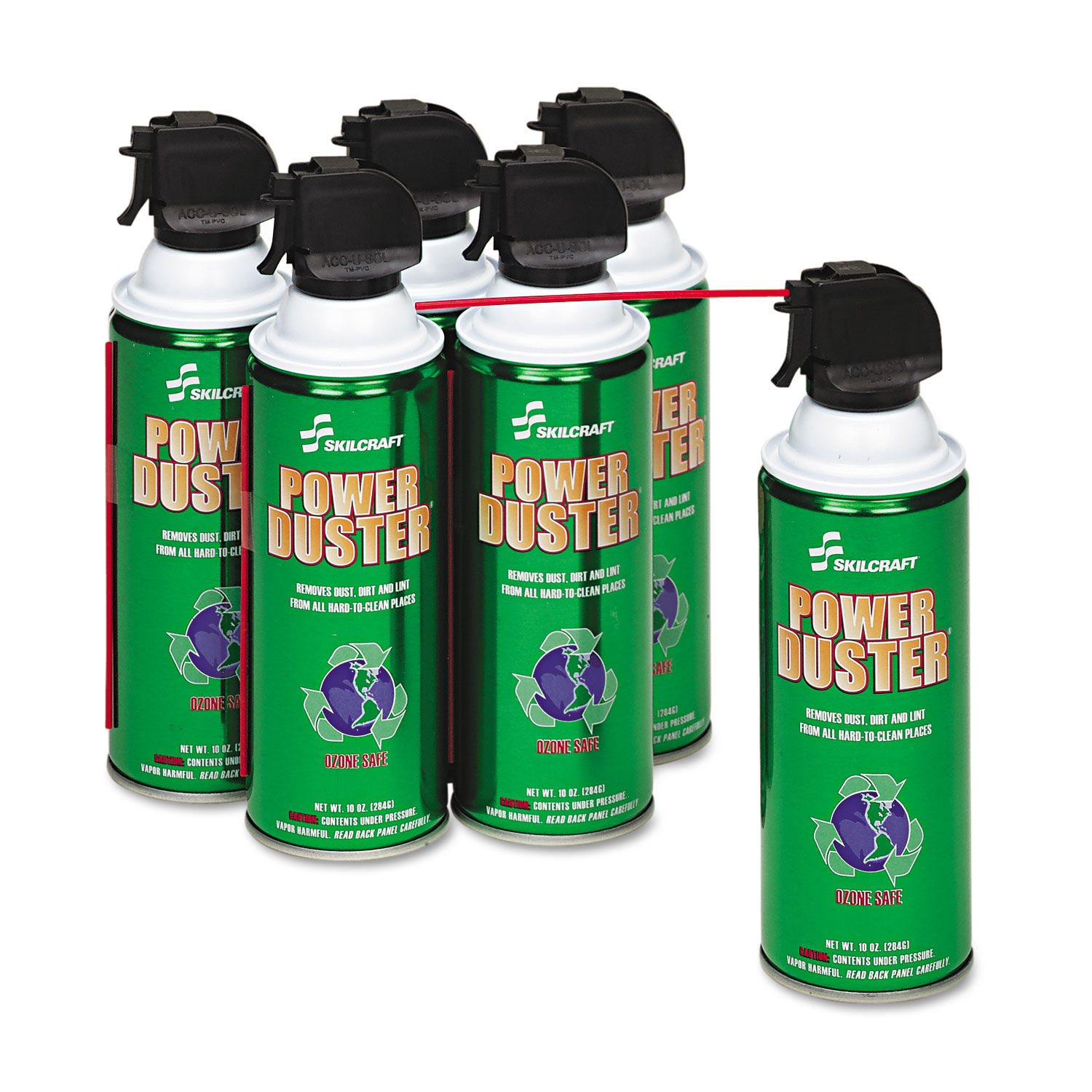 Compressed Air Duster, Cleans without Damaging Sensitive Equipment, Ozone  Safe, 8oz Can