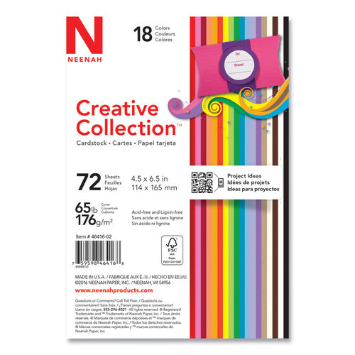  Neenah Card Stock : Cardstock Papers : Office Products