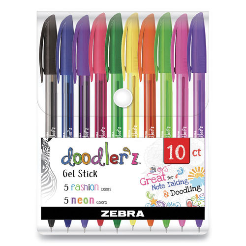 Doodler'z Gel Pen by Zebra® ZEB41810