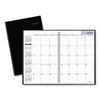 AAGSK200 - DayMinder Monthly Planner, Ruled Blocks, 12 x 8, Black Cover, 14-Month (Dec to Jan): 2023 to 2025