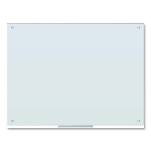 U Brands Frosted White Glass Dry Erase Board, Frameless & Reviews