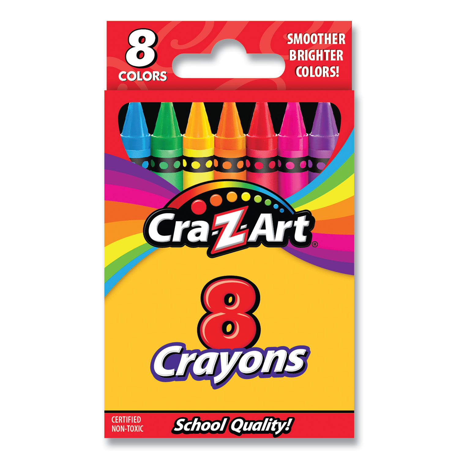 Cra Z Art Super Washable Markers Fine Tip Assorted Barrel Assorted