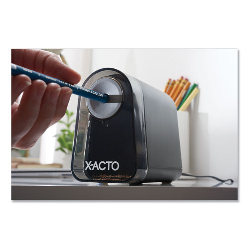 X ACTO XLR Electric Pencil Sharpener Black - Office Depot