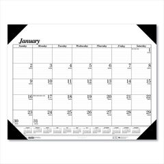 3659 House of Doolittle Puppies Desktop Tent Calendar - Monthly - 8.50 x  4.50 - 1 Year - January till December 1 Month Double Page Layout - Paper -  White 