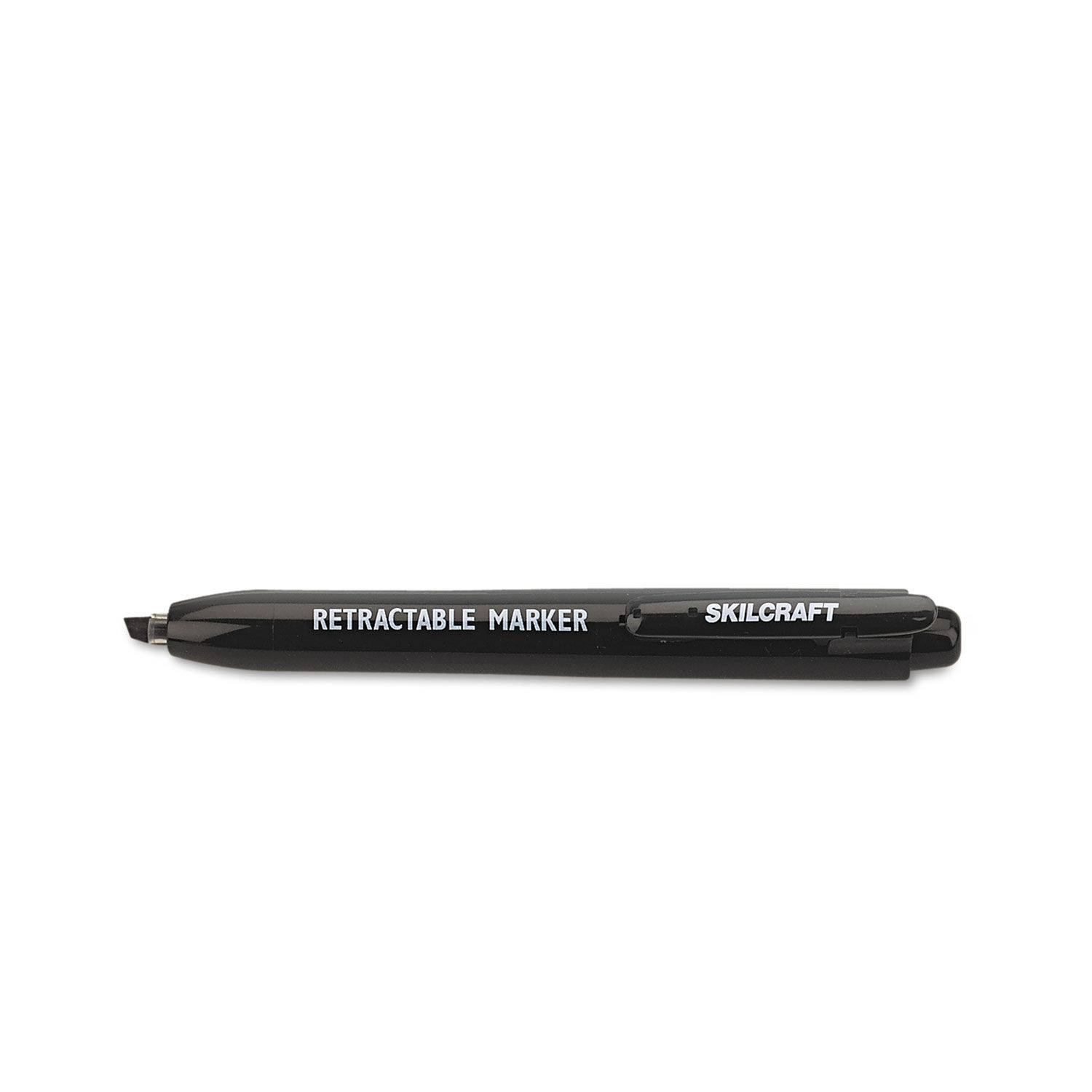 BIC Mark it Retractable Permanent Markers Fine Marker Point Retractable  Black 12 Dozen - Office Depot