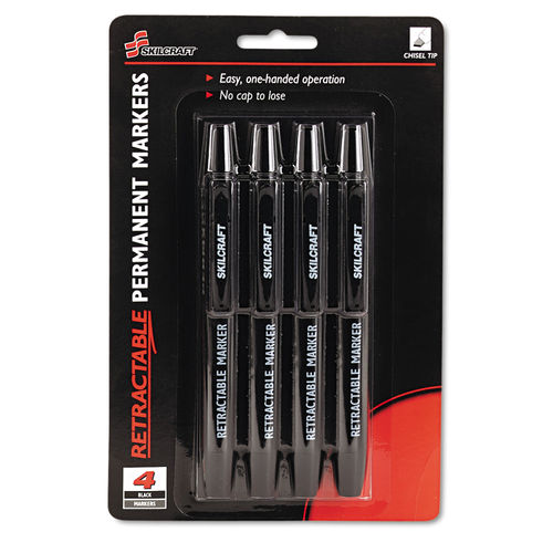 PEN+GEAR Permanent Markers, Chisel Tip, Black, 2 Count - DroneUp Delivery