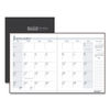 HOD26002 - Recycled Ruled 14-Month Planner with Leatherette Cover, 11 x 8.5, Black Cover, 14-Month (Dec to Jan): 2023 to 2025