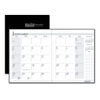 HOD260602 - Recycled Ruled 14-Month Planner with Leatherette Cover, 10 x 7, Black Cover, 14-Month (Dec to Jan): 2023 to 2025