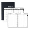 HOD289632 - 24/7 Recycled Daily Appointment Book/Monthly Planner, 10 x 7, Black Cover, 12-Month (Jan to Dec): 2024