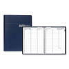 HOD27207 - Recycled Professional Weekly Planner, 15-Minute Appts, 11 x 8.5, Blue Wirebound Soft Cover, 12-Month (Jan to Dec): 2024