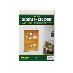 Molded Plastic Sign Holders - Corp Connect